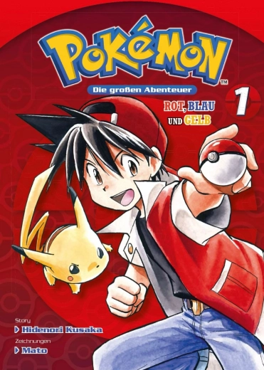 Pokémon – Marea aventură: roșu, albastru și galben 01 (manga)