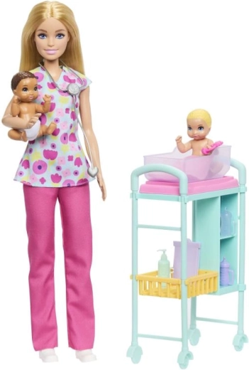Set de joacă Barbie cariere – pediatră