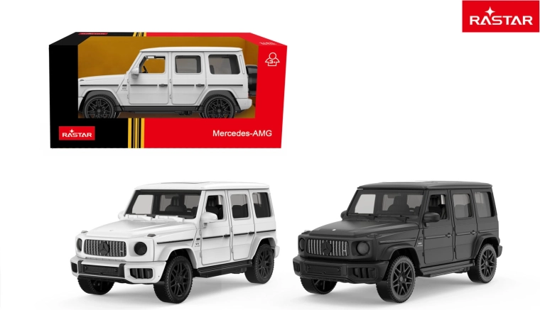 Mașinuță metalică Rastar Mercedes AMG G63 1:43 neagră