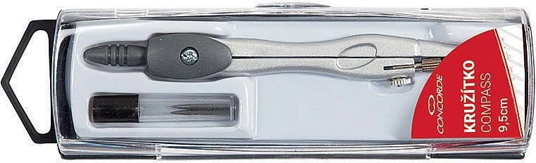 Compas metalic CONCORDE cu mine de rezervă