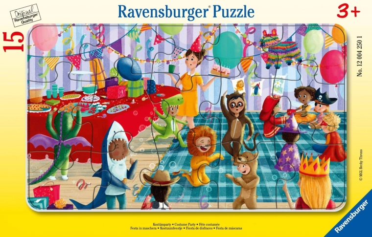 Puzzle Ravensburger Petrecere cu costume 15 piese