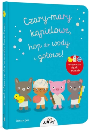 Cărticică de baie fermecată: hop în apă și gata!