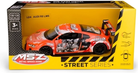 Model de colecție MSZ Audi R8 LMS WASA la scara 1:24