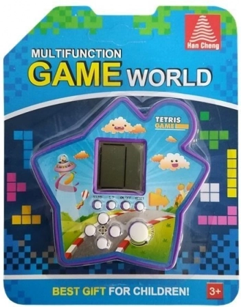 Joc electronic de buzunar Tetris stea mov