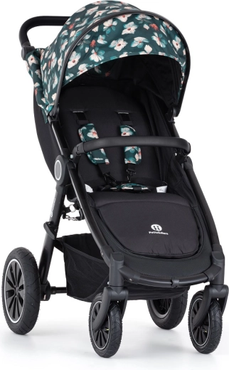 Cărucior sport Petite&Mars Street+ Air negru limited flowers