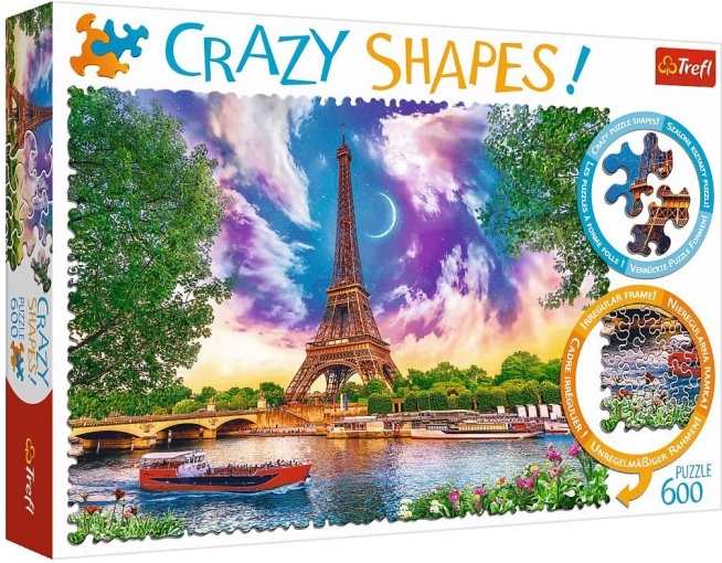 Puzzle 600 Crazy Shapes - Cerul deasupra Parisului