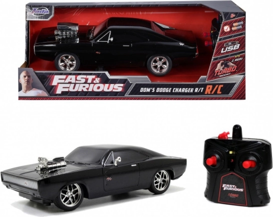 Mașină RC Fast&Furious 1970 Dodge Charger 1/16