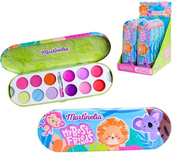 Set de cosmetice pentru copii într-o cutie metalică My Best Friends
