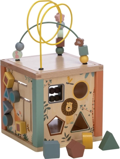 Freeon Free2Play cub didactic din lemn