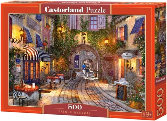 Puzzle 500 piese - Trotuar francez