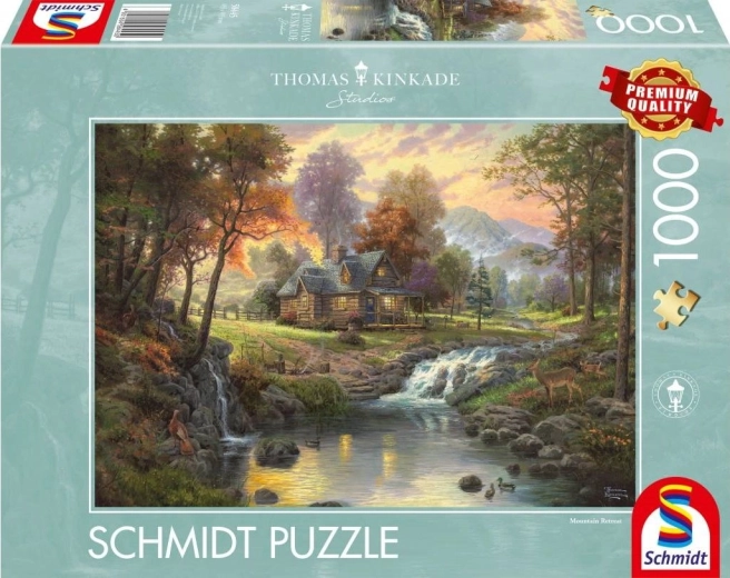 Puzzle Schmidt Refugiu la munte, 1000 de piese