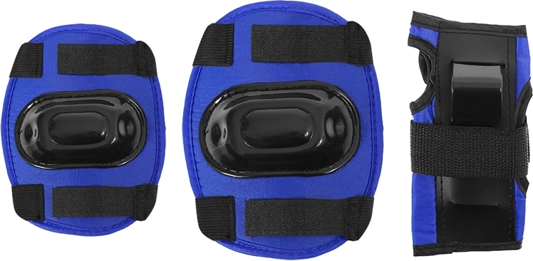 Set de protecții pentru patinaj Nils Extreme – albastru – S
