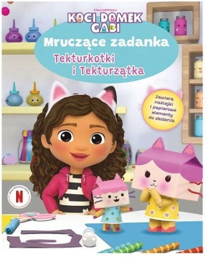 Căsuța de păpuși a lui Gabby – mrr…: carte cartonată de activități pentru copii