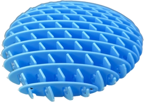 Jucărie fidget antistres albastră 10 cm