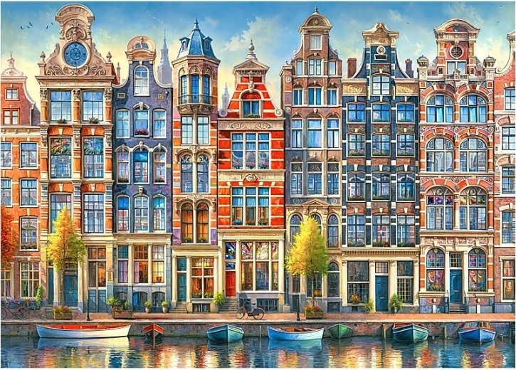 Cherry Pazzi puzzle Ritmul Amsterdamului 1000 piese