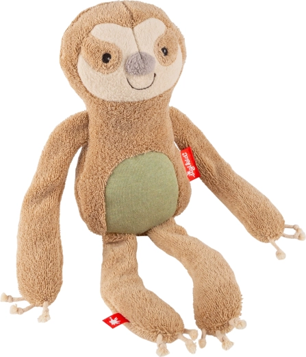 Primul prieten de îmbrățișat din bumbac – leneșul Natural Friends 35 cm Sigikid
