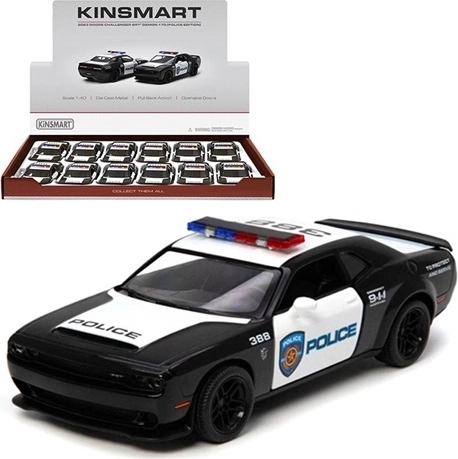 Model de mașină de poliție Dodge Challenger Demon 2023
