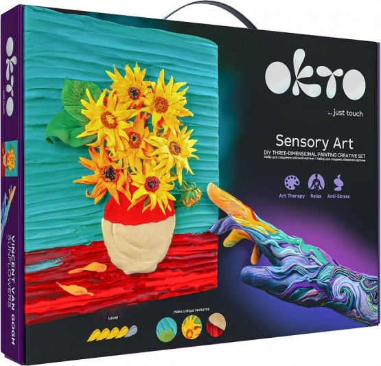 Set de artă Floarea-soarelui 30x40 cm