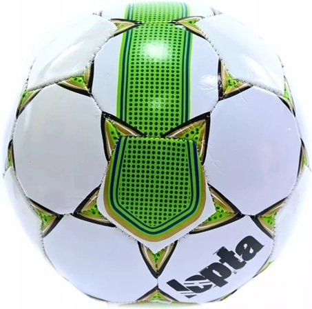 Minge de fotbal mărimea 5 alb-verde 260–280 g