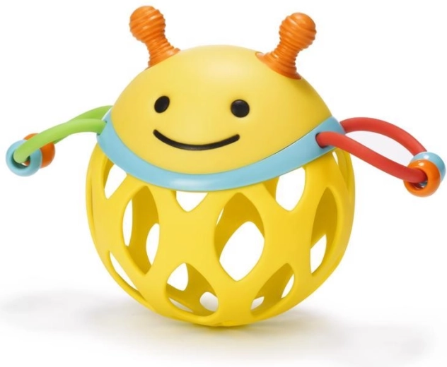 Skip Hop zornăitoare de mână Albină pentru dezvoltarea motricității 3m+