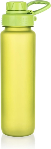 Sticlă sport verde pentru băut 1 l KIWU