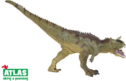 Figurină Carnotaurus – dinozaur pictat manual 18 cm