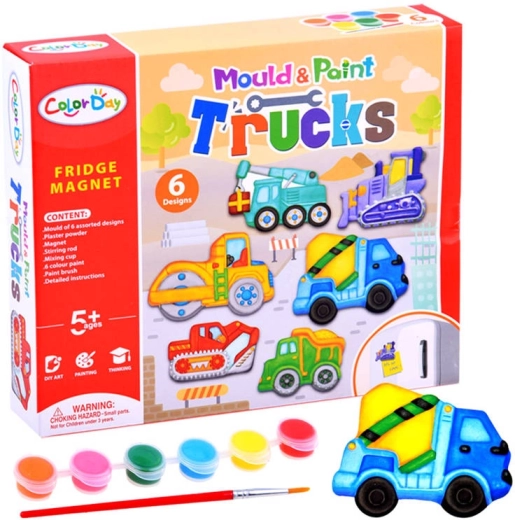 Fă-ți singur – magneți utilaje de construcții