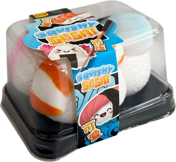 Figurină kawaii cu prieten sushi, 5 cm