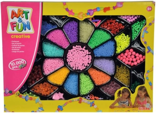 Set cadou de mărgele A&F, 10.000 buc. inclusiv accesorii