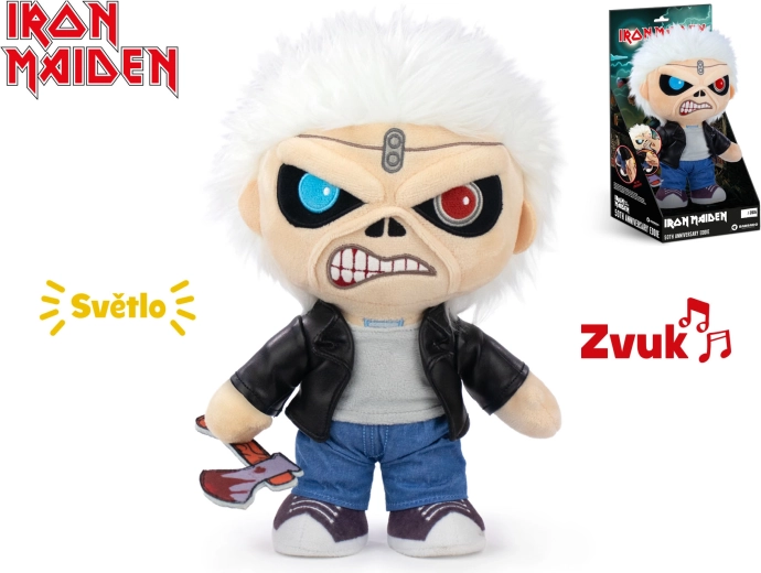 Jucărie de pluș Eddie pentru a 50-a aniversare IRON MAIDEN