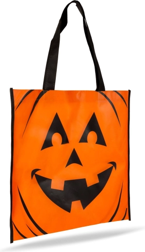 Saco cadou de Halloween cu motiv de dovleac