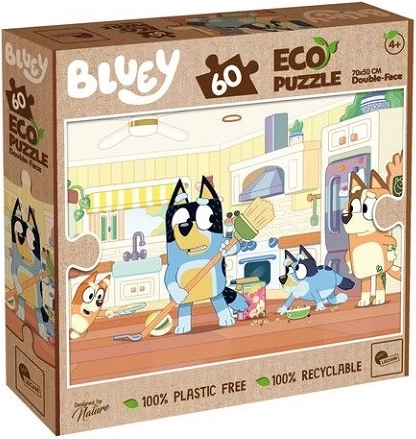Lisciani puzzle eco față-verso Bluey 60 de piese