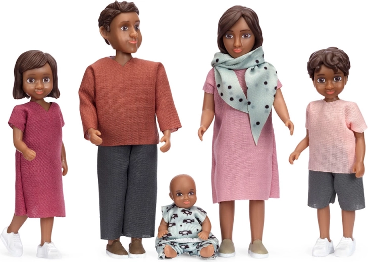 Lundby set de figurine pentru căsuța de păpuși Nikki (5 buc.)