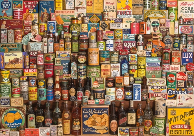 Puzzle Mărci care au construit Marea Britanie 1000 piese GIBSONS