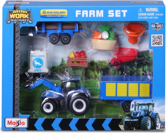 Set fermă Maisto New Holland