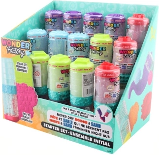 Plastilină care nu se usucă și nisip 4D WONDER FACTORY