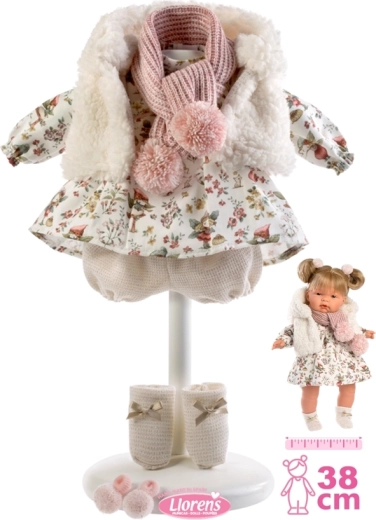 Llorens hăinuțe pentru păpușă 38 cm – set din 6 piese cu accesorii