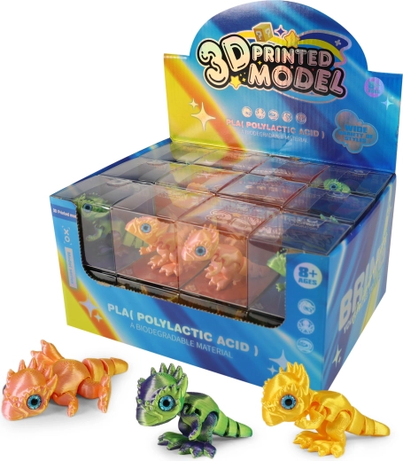 Dinozaur magic 3D de 9 cm - 1 bucată
