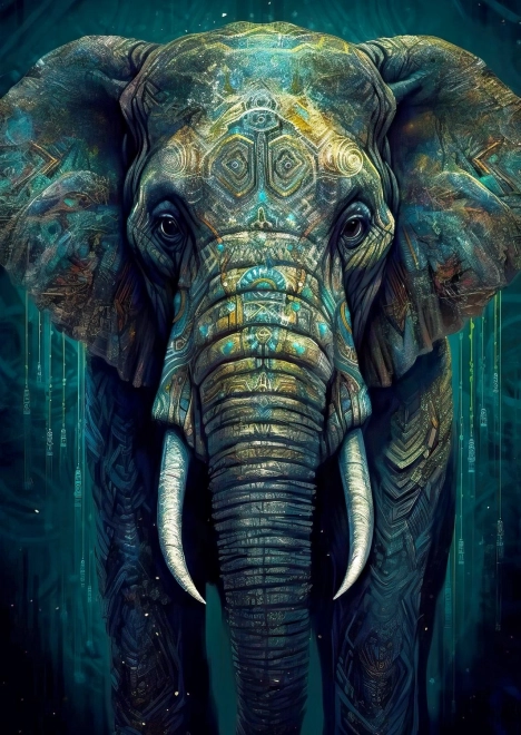 Puzzle Splendoare Orientală 1000 piese