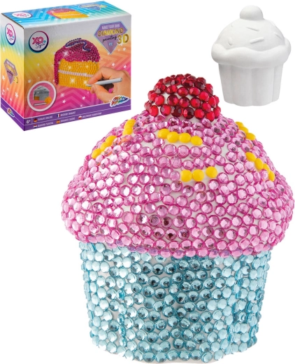 Grafix pictură cu diamante 3D brioșă - 1 bucată