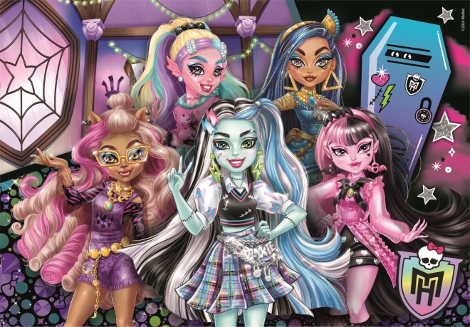 Puzzle Monster High 104 piese CLEMENTONI