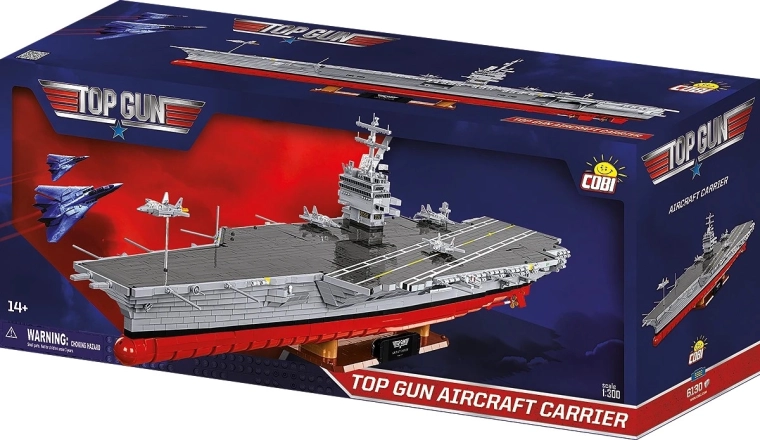 Cobi Top Gun portavion 1:300 (6130 de piese)