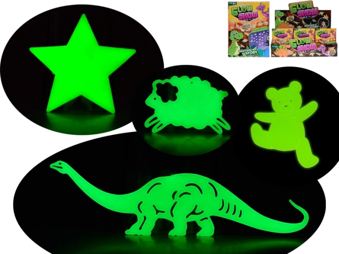 Autocolante luminoase cu animăluțe pentru camera copiilor