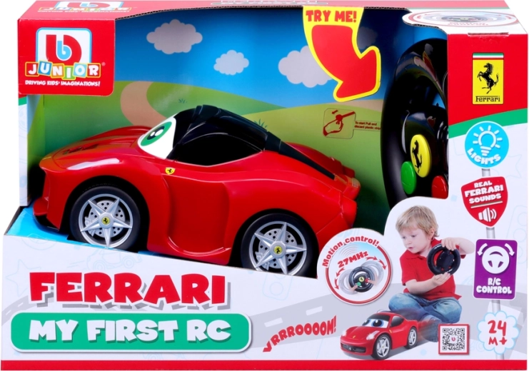 BB Junior RC Ferrari LaFerrari cu lumini și sunete