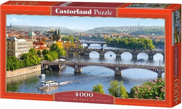 Puzzle Podurile Vltavei din Praga
