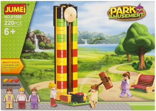 Set de construcție Jumei parc de distracții 220 piese 30 × 21 cm - 1 bucată