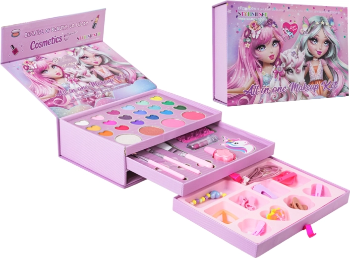 Trusă de cosmetice pentru copii cu prințese