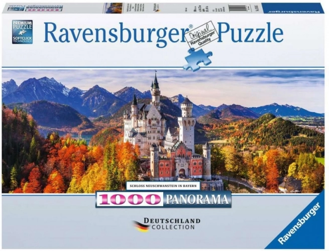 Ravensburger puzzle panoramic Castelul Neuschwanstein 1000 piese