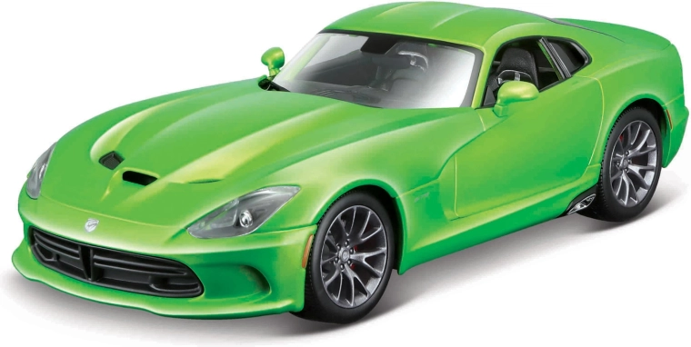 Maisto SRT Viper GTS 2013 model metalic verde 1:18