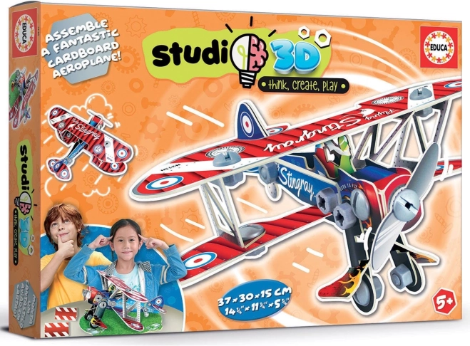 Educa model 3D biplan